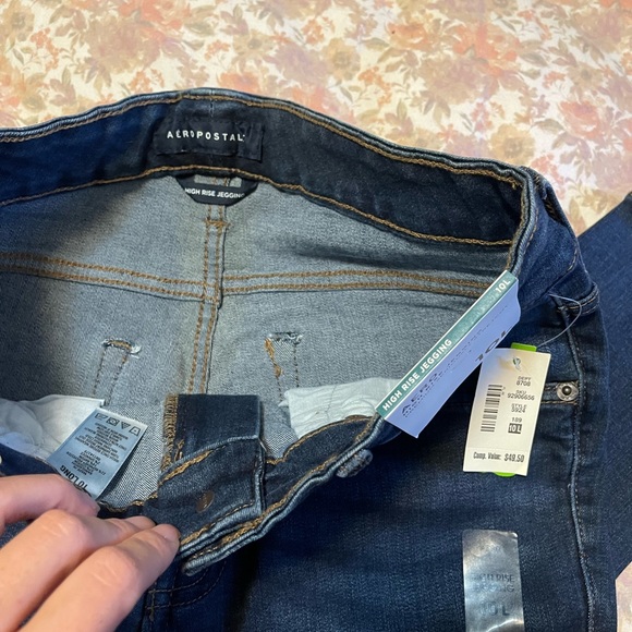 NWT Aeropostale High Rise Jeggings - Picture 7 of 9